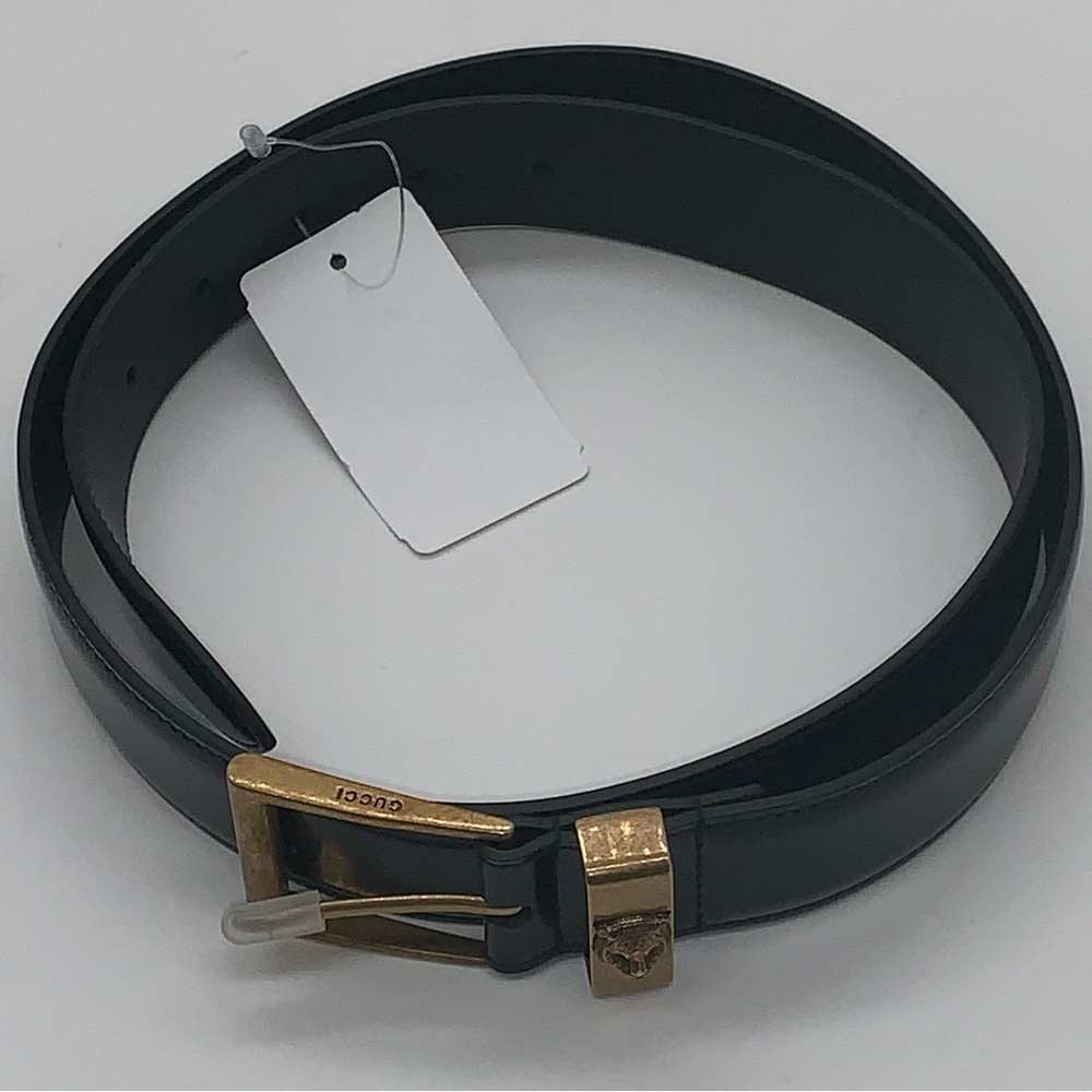 Gucci belt tiger head